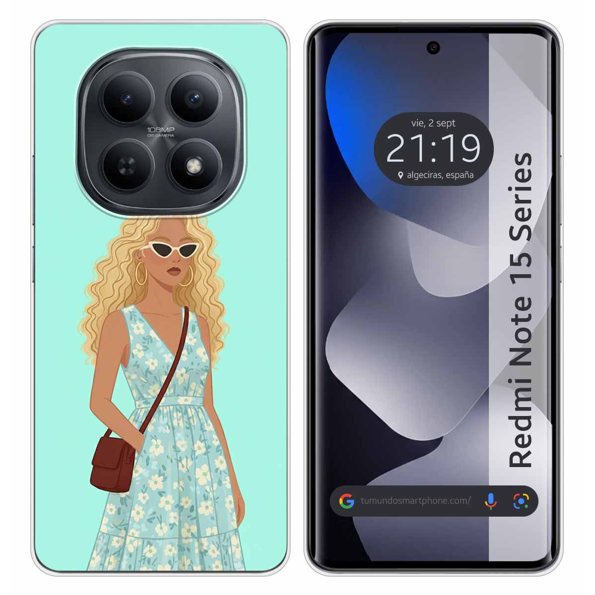 Funda Silicona para Xiaomi Redmi Note 15 5G...