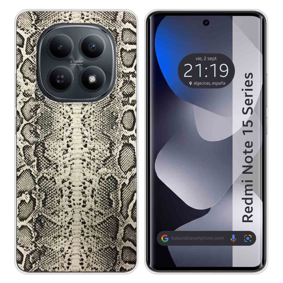 Funda Silicona para Xiaomi Redmi Note 15 5G...