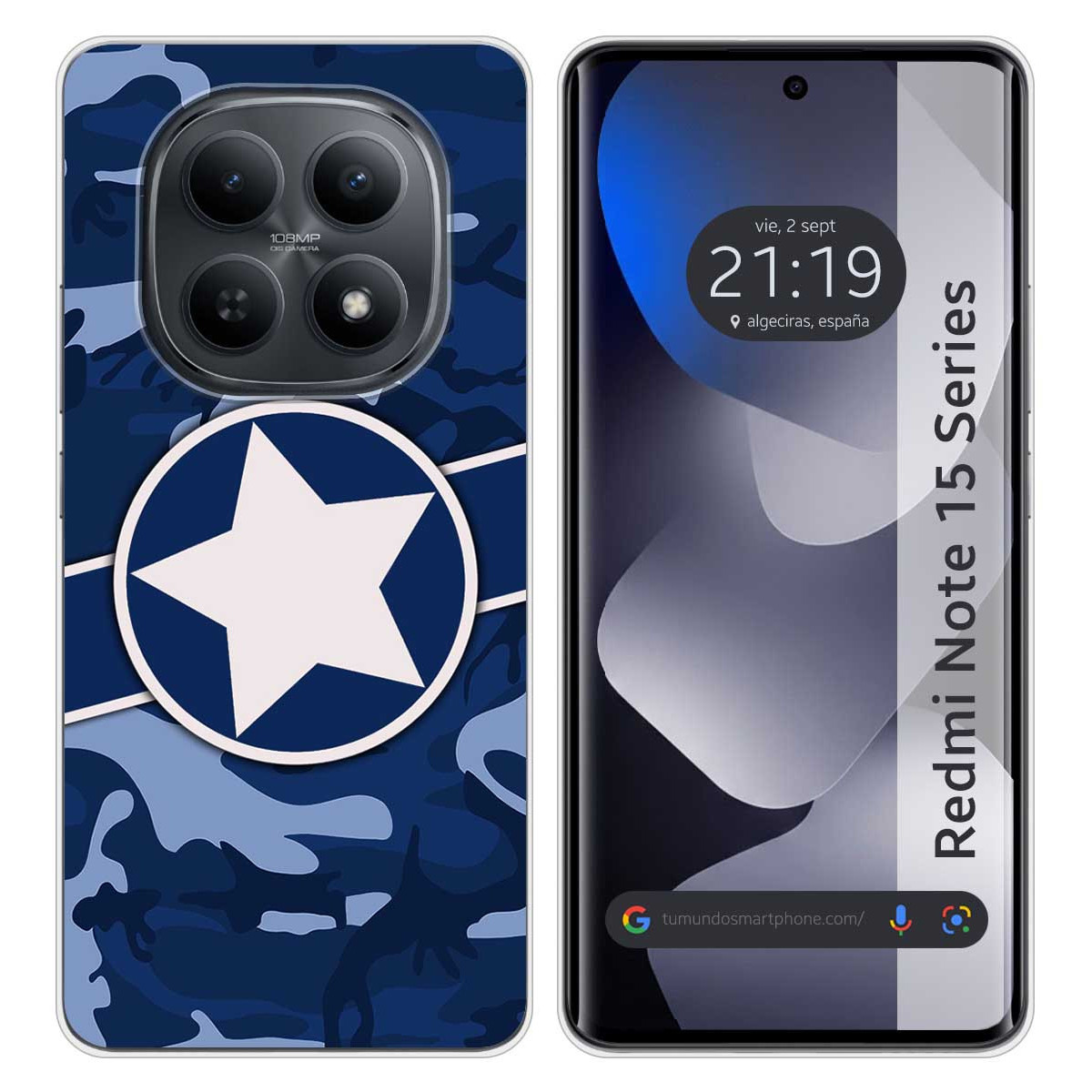 Funda Silicona para Xiaomi Redmi Note 15 5G...