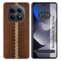 Funda Silicona para Xiaomi Redmi Note 15 5G diseño Cuero 01 Dibujos