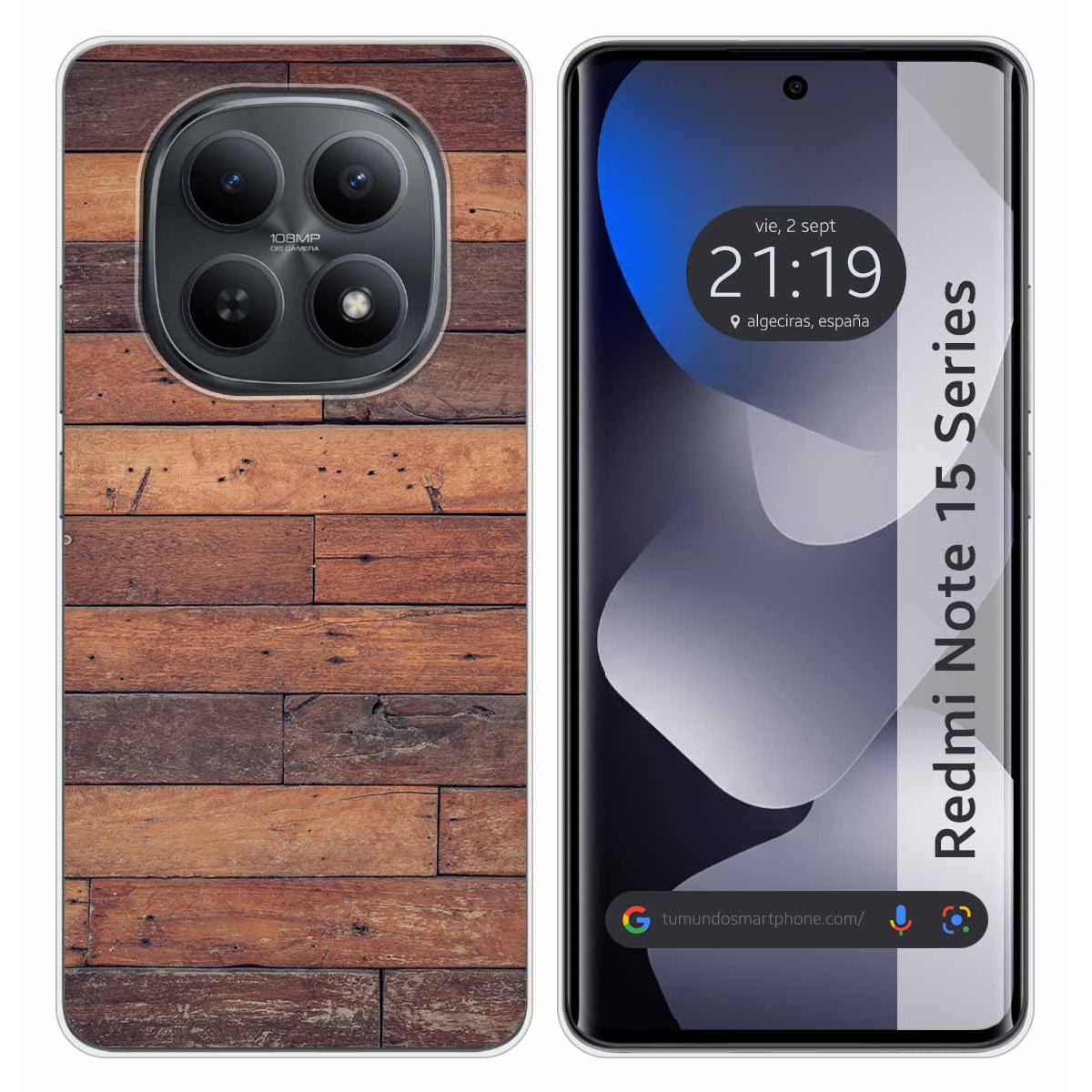 Funda Silicona para Xiaomi Redmi Note 15 5G...