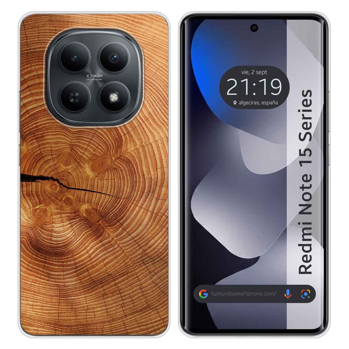 Funda Silicona para Xiaomi Redmi Note 15 5G...