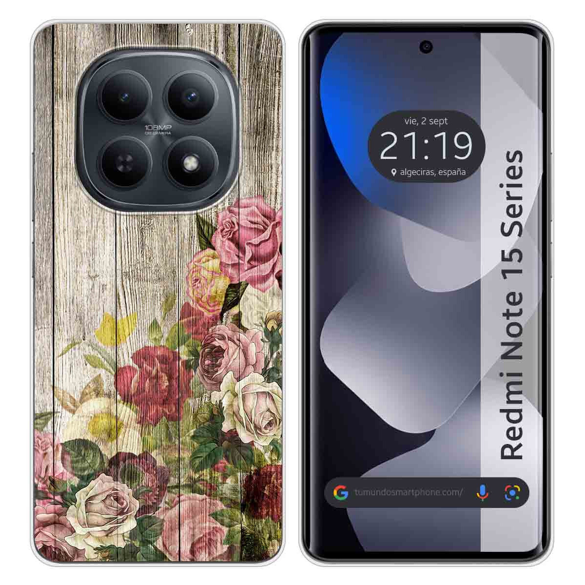 Funda Silicona para Xiaomi Redmi Note 15 5G...
