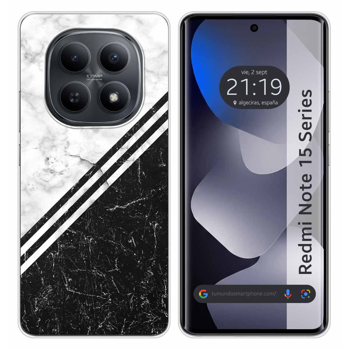 Funda Silicona para Xiaomi Redmi Note 15 5G...