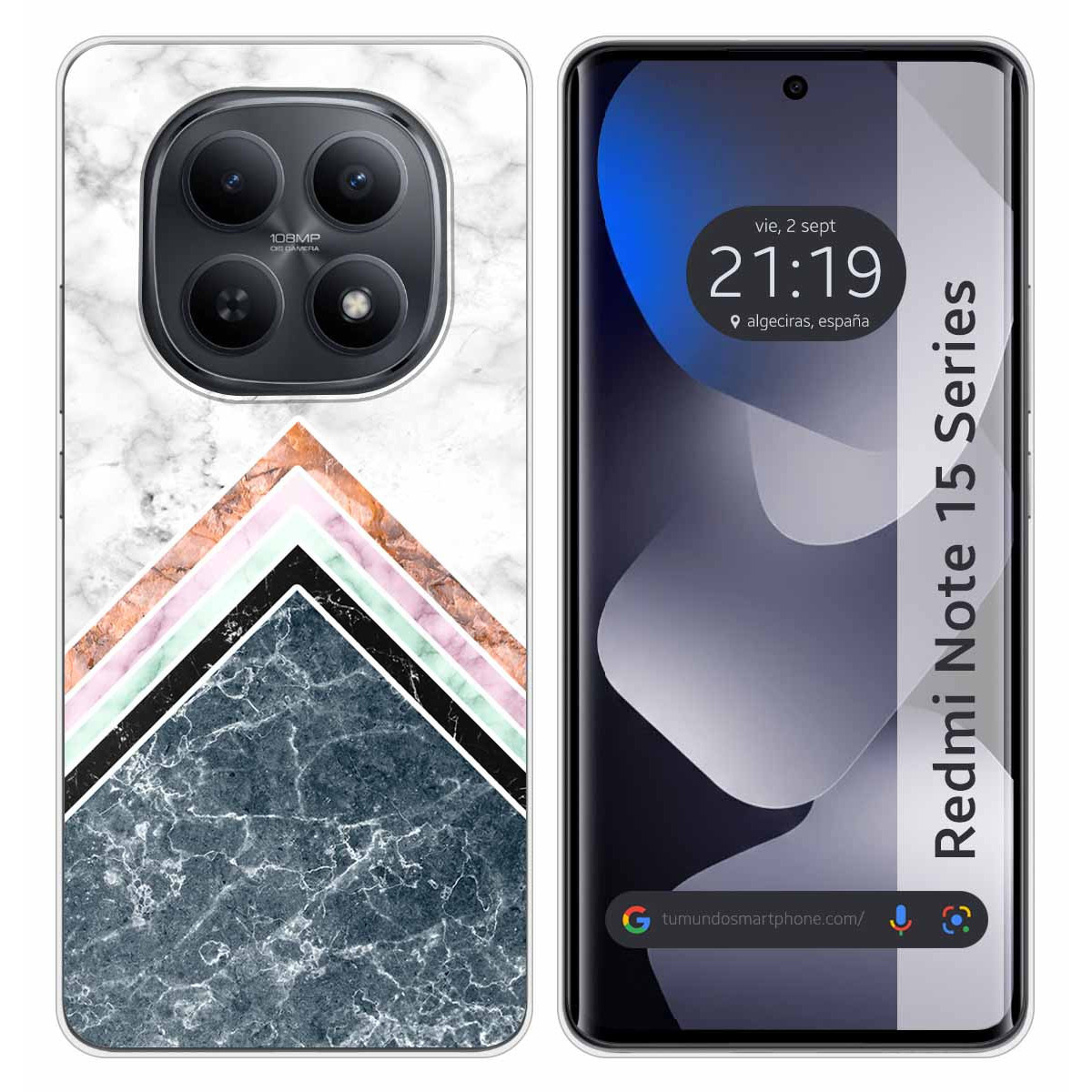 Funda Silicona para Xiaomi Redmi Note 15 5G...