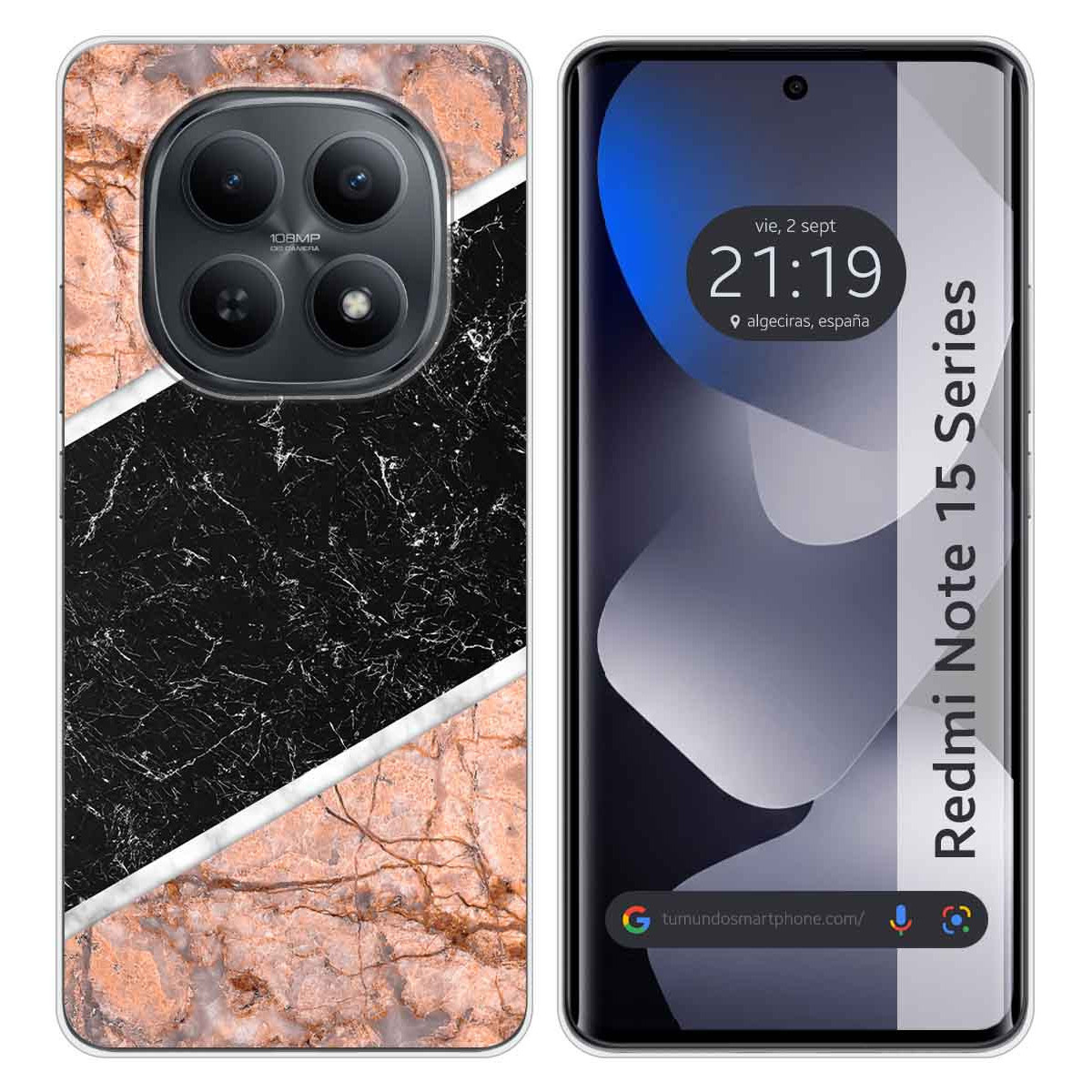 Funda Silicona para Xiaomi Redmi Note 15 5G...