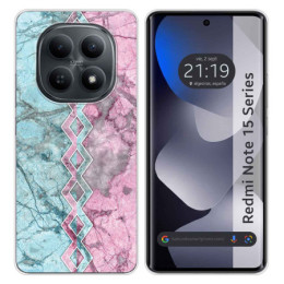Funda Silicona para Xiaomi Redmi Note 15 5G diseño Mármol...