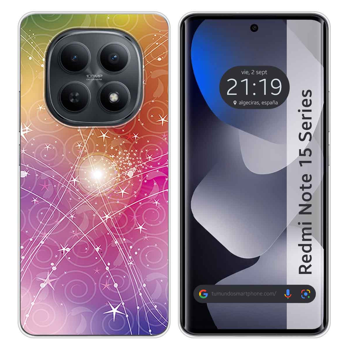 Funda Silicona para Xiaomi Redmi Note 15 5G...