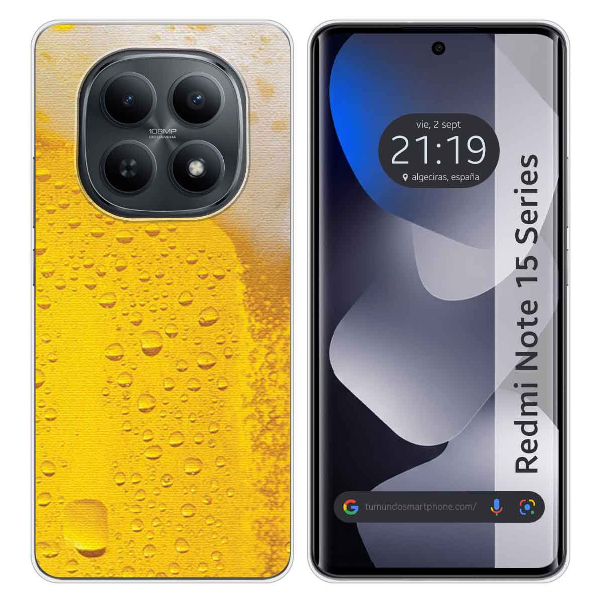 Funda Silicona para Xiaomi Redmi Note 15 5G...