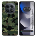 Funda Silicona para Xiaomi Redmi Note 15 5G diseño Camuflaje Dibujos