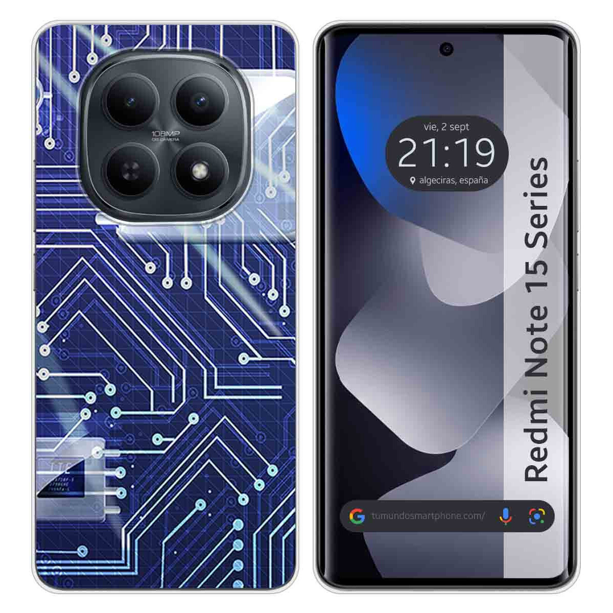 Funda Silicona para Xiaomi Redmi Note 15 5G...