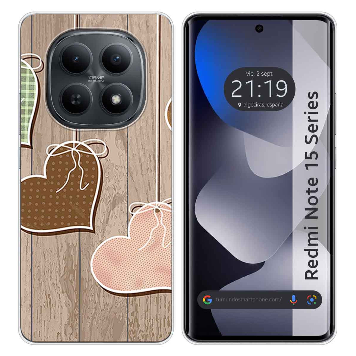 Funda Silicona para Xiaomi Redmi Note 15 5G...