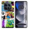 Funda Silicona para Xiaomi Redmi Note 15 5G diseño Comic Dibujos