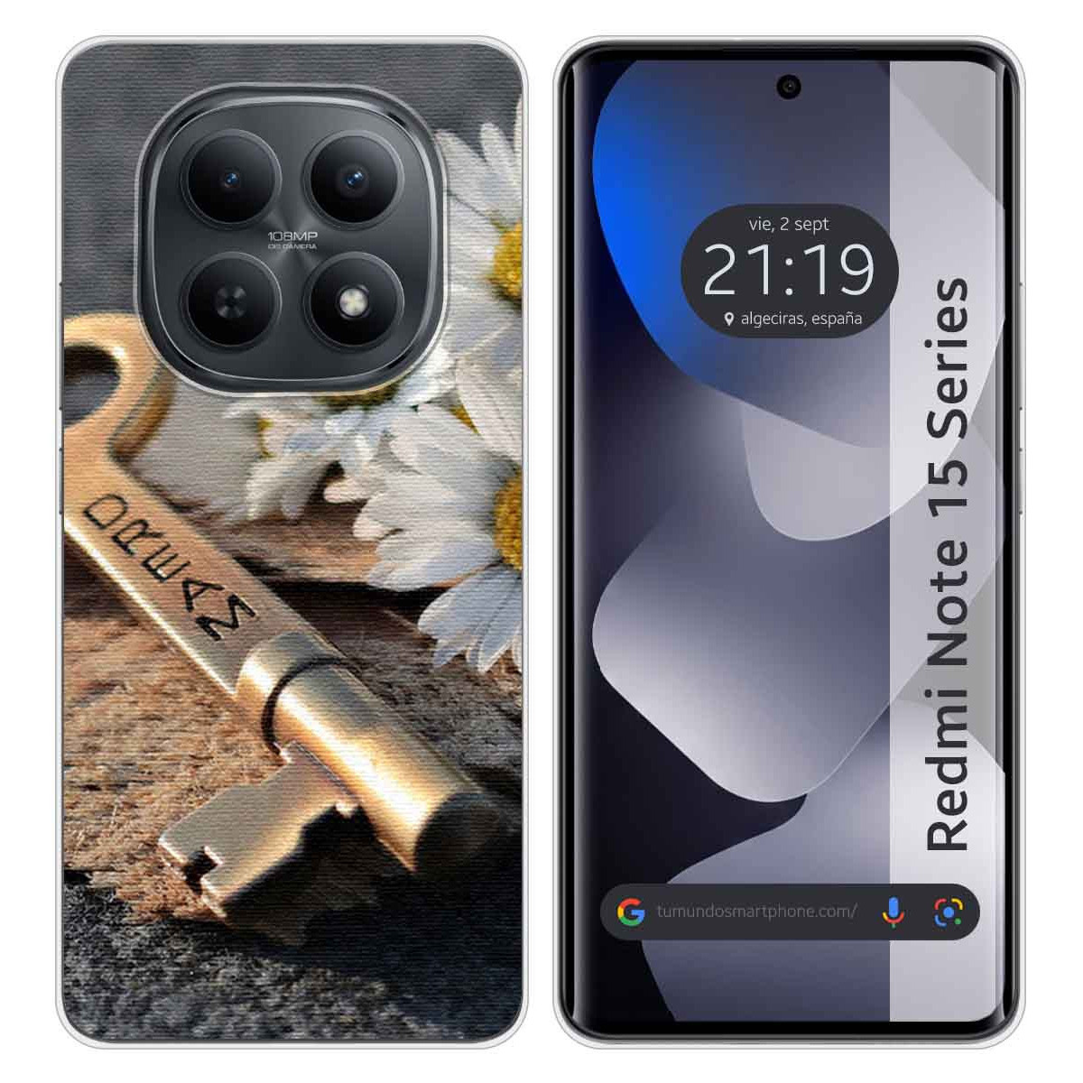 Funda Silicona para Xiaomi Redmi Note 15 5G...