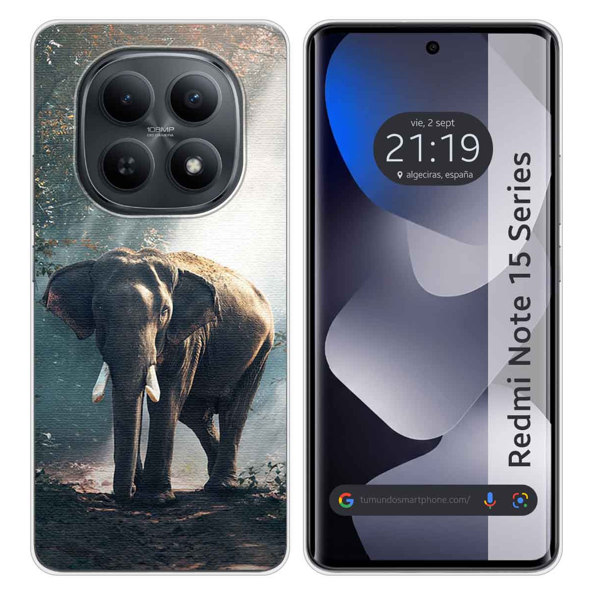 Funda Silicona para Xiaomi Redmi Note 15 5G...