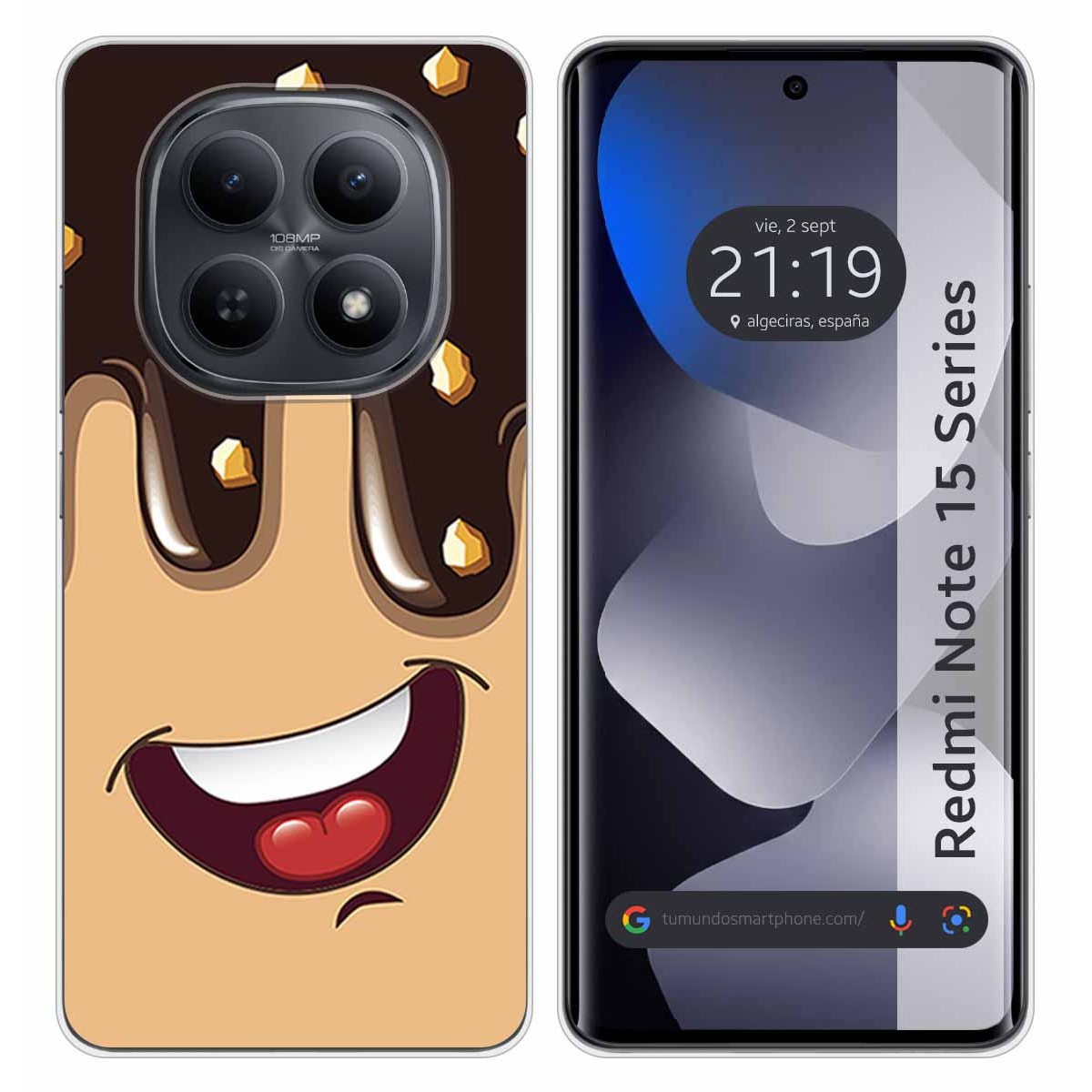 Funda Silicona para Xiaomi Redmi Note 15 5G...