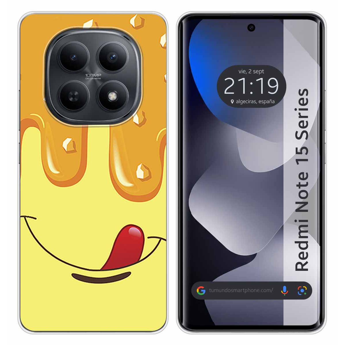 Funda Silicona para Xiaomi Redmi Note 15 5G...