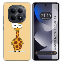 Funda Silicona para Xiaomi Redmi Note 15 5G diseño Jirafa...