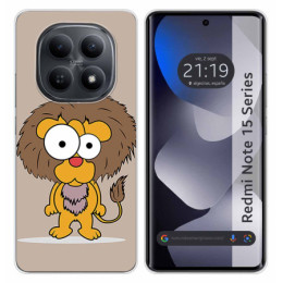 Funda Silicona para Xiaomi Redmi Note 15 5G diseño Leon...