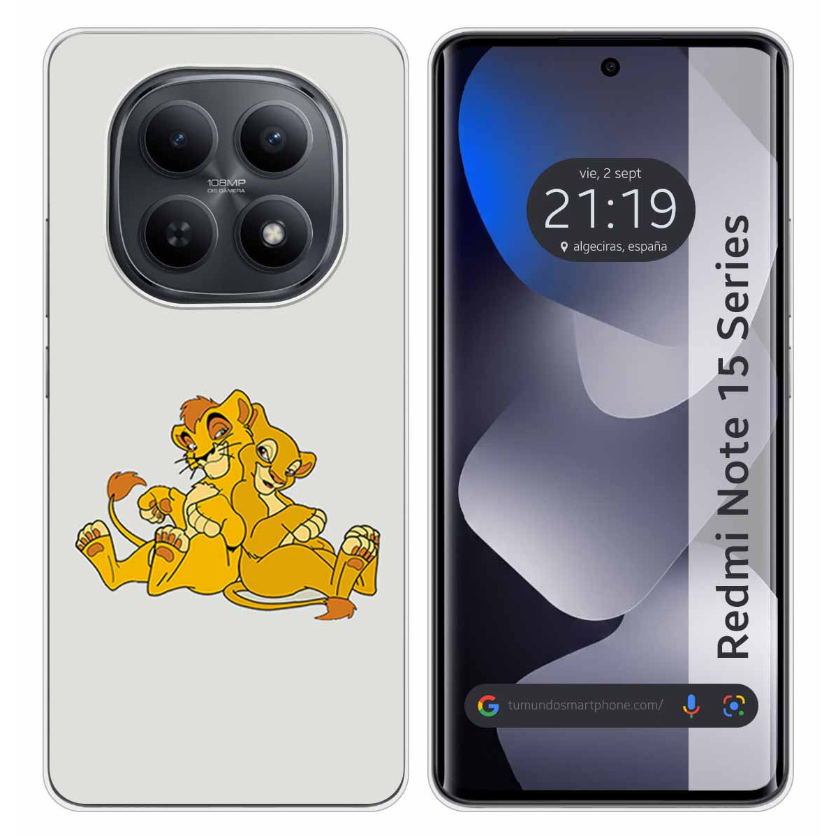 Funda Silicona para Xiaomi Redmi Note 15 5G...