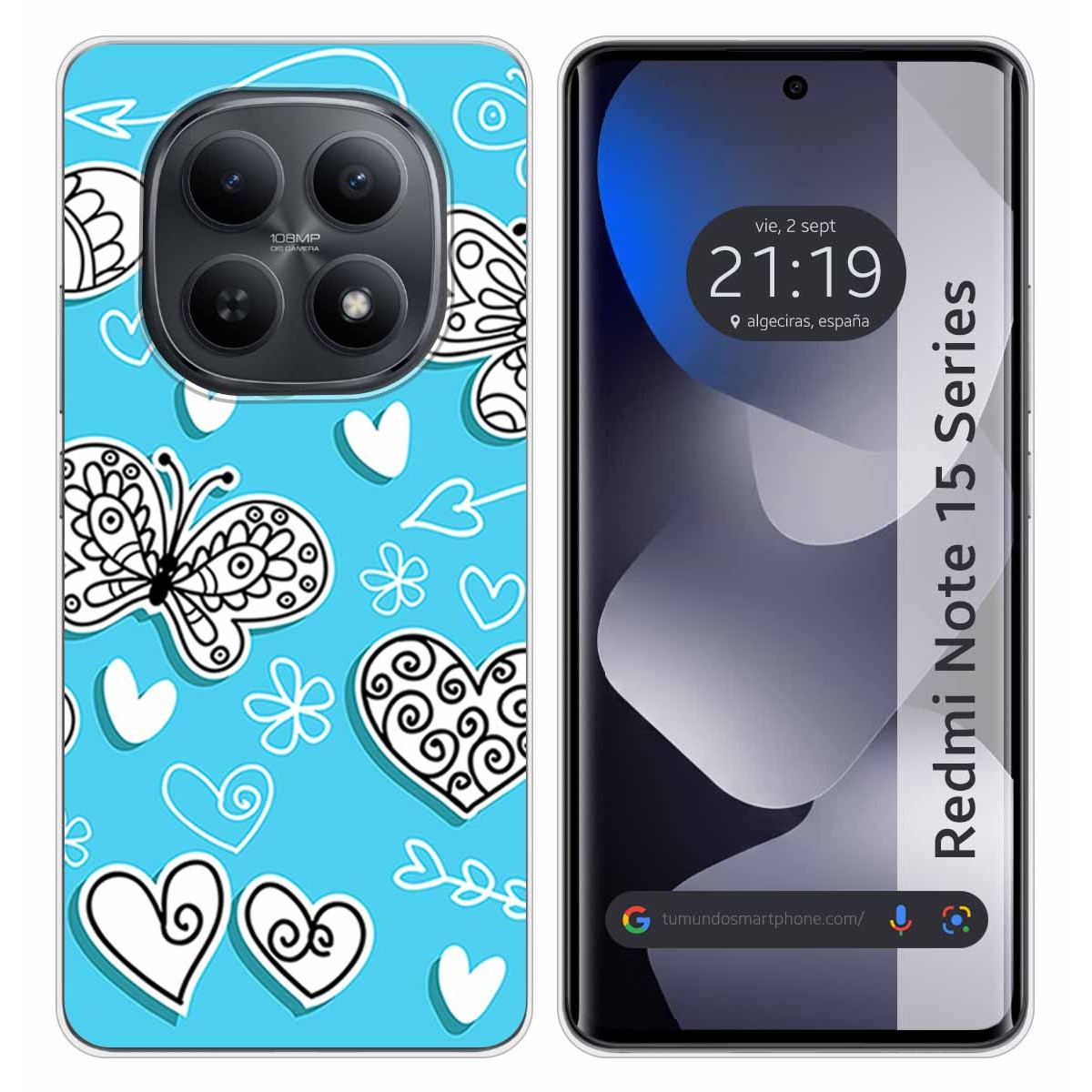 Funda Silicona para Xiaomi Redmi Note 15 5G...