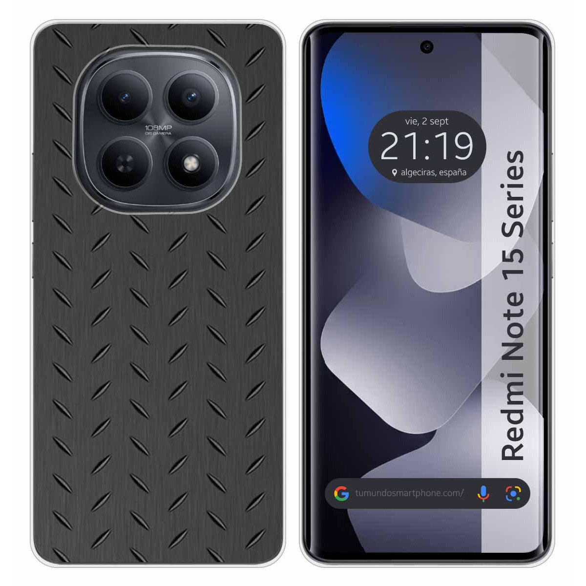 Funda Silicona para Xiaomi Redmi Note 15 5G...