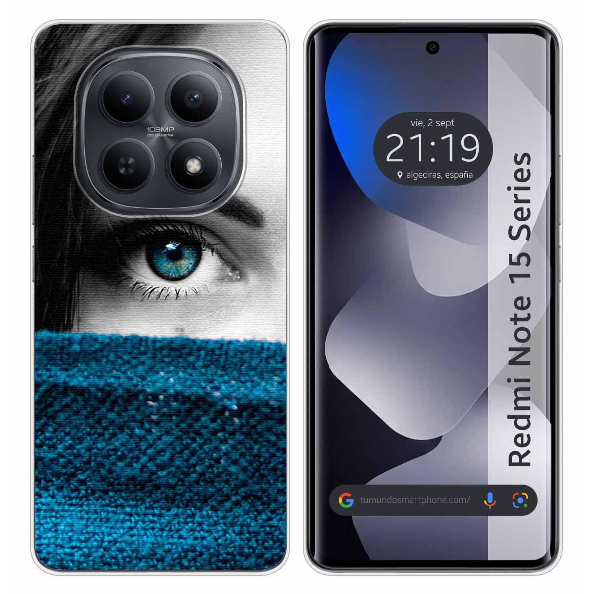 Funda Silicona para Xiaomi Redmi Note 15 5G...