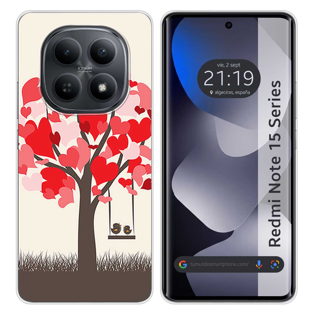 Funda Silicona para Xiaomi Redmi Note 15 5G...