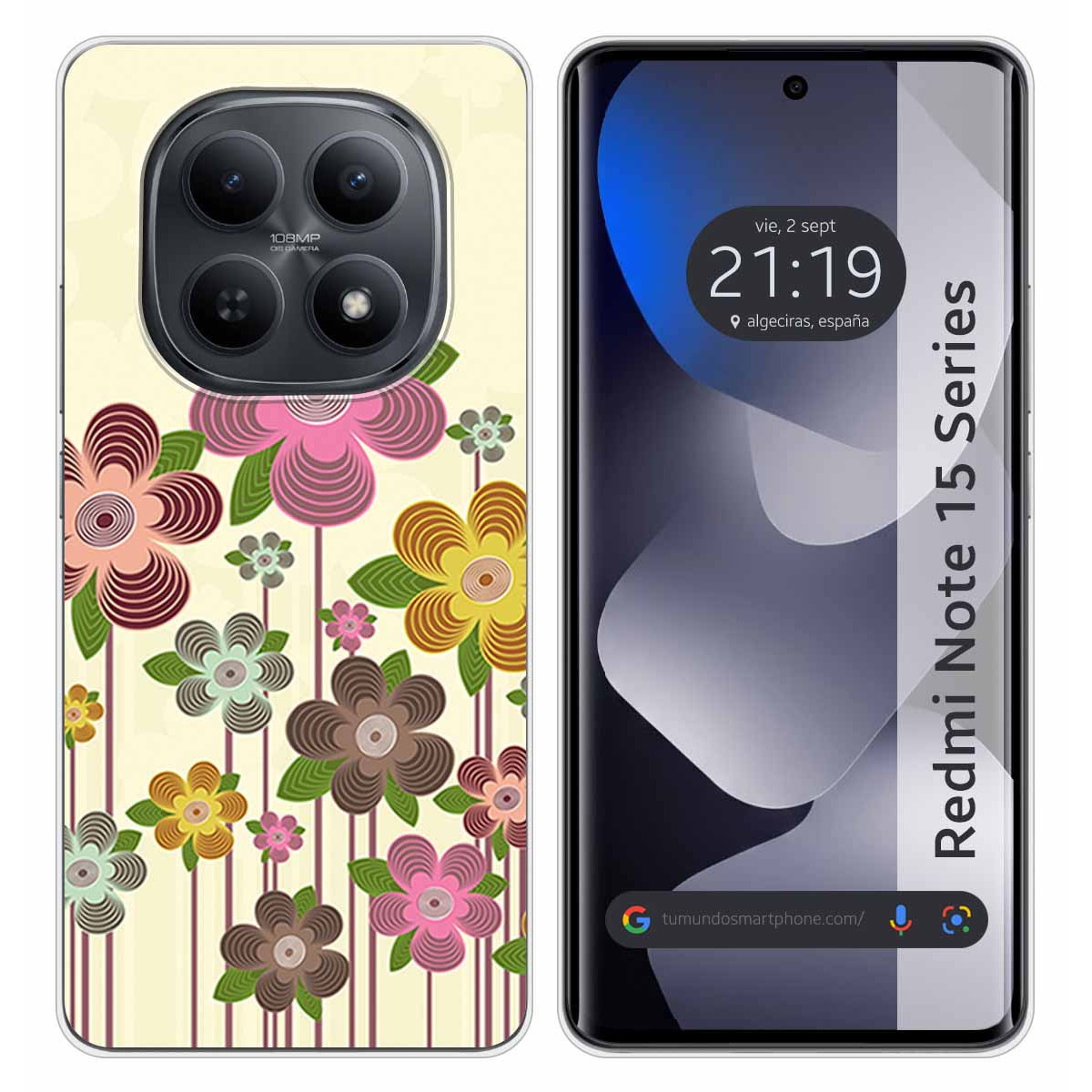 Funda Silicona para Xiaomi Redmi Note 15 5G...