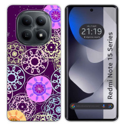 Funda Silicona para Xiaomi Redmi Note 15 5G diseño Radial...