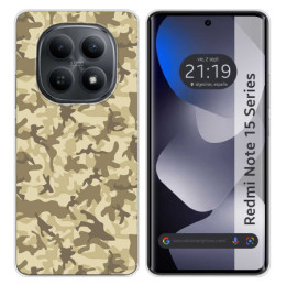 Funda Silicona para Xiaomi Redmi Note 15 5G diseño Sand...