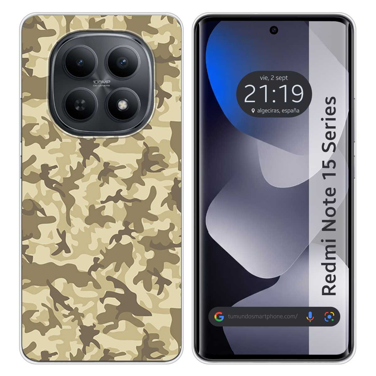 Funda Silicona para Xiaomi Redmi Note 15 5G...