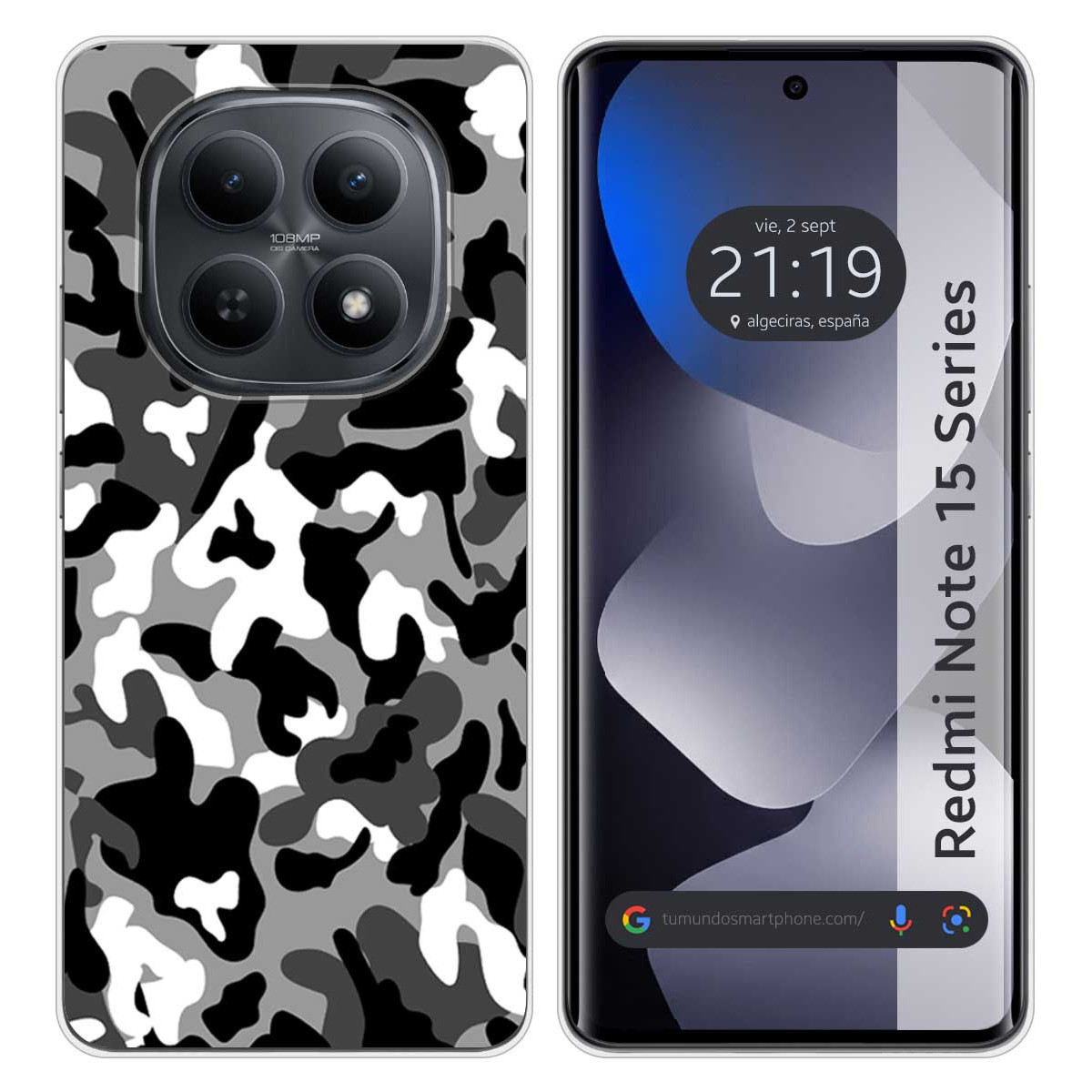 Funda Silicona para Xiaomi Redmi Note 15 5G...