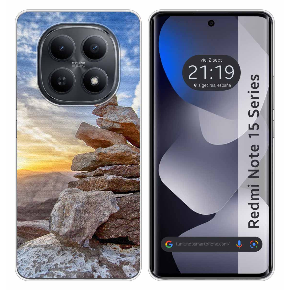 Funda Silicona para Xiaomi Redmi Note 15 5G...