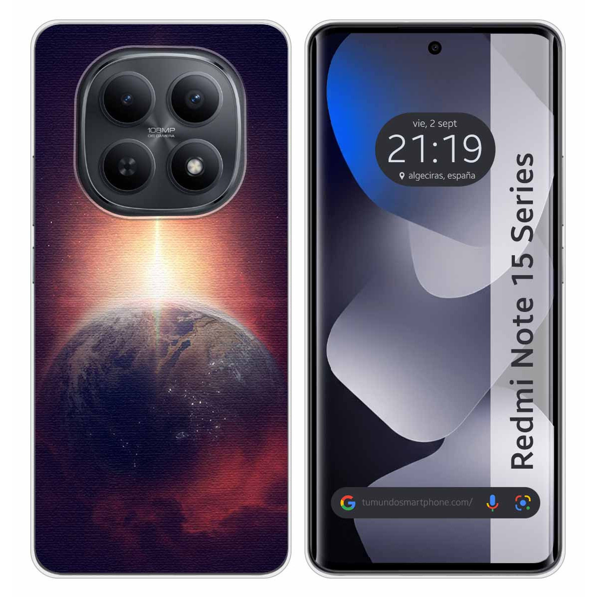 Funda Silicona para Xiaomi Redmi Note 15 5G...