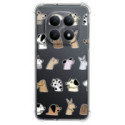 Funda Silicona Antigolpes para Xiaomi Redmi Note 15 5G diseño Perros Dibujos