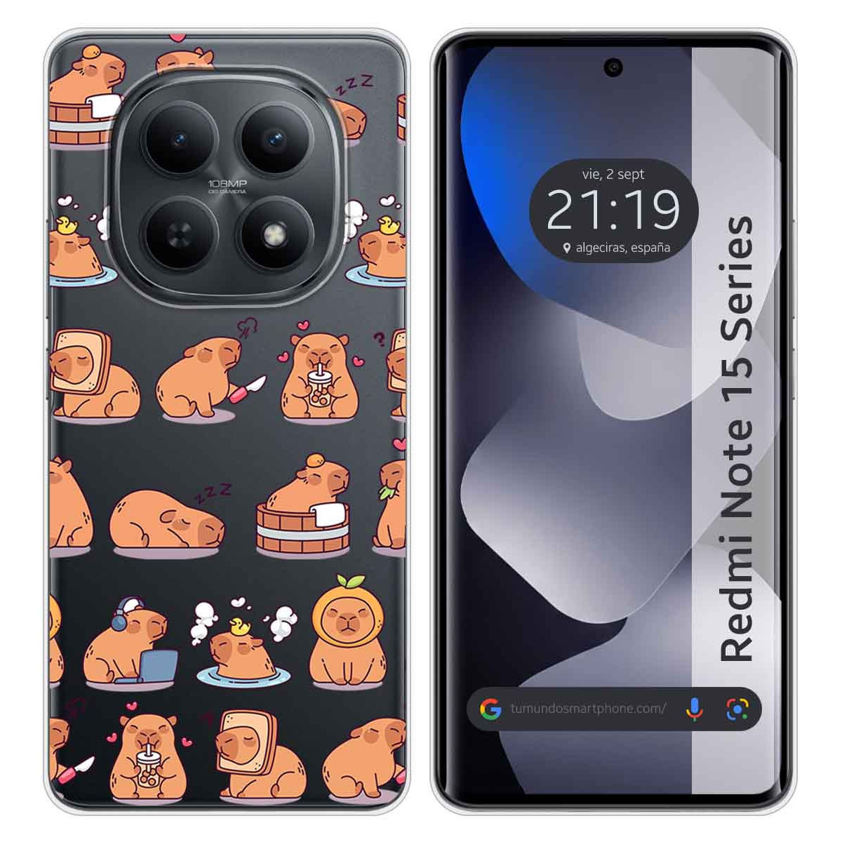 Funda Silicona Transparente para Xiaomi Redmi...