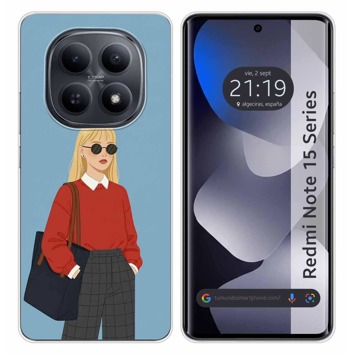 Funda Silicona para Xiaomi Redmi Note 15 4G...