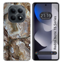 Funda Silicona para Xiaomi Redmi Note 15 4G diseño Mármol...