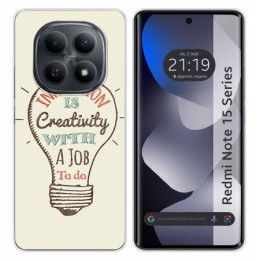 Funda Silicona para Xiaomi Redmi Note 15 4G diseño...