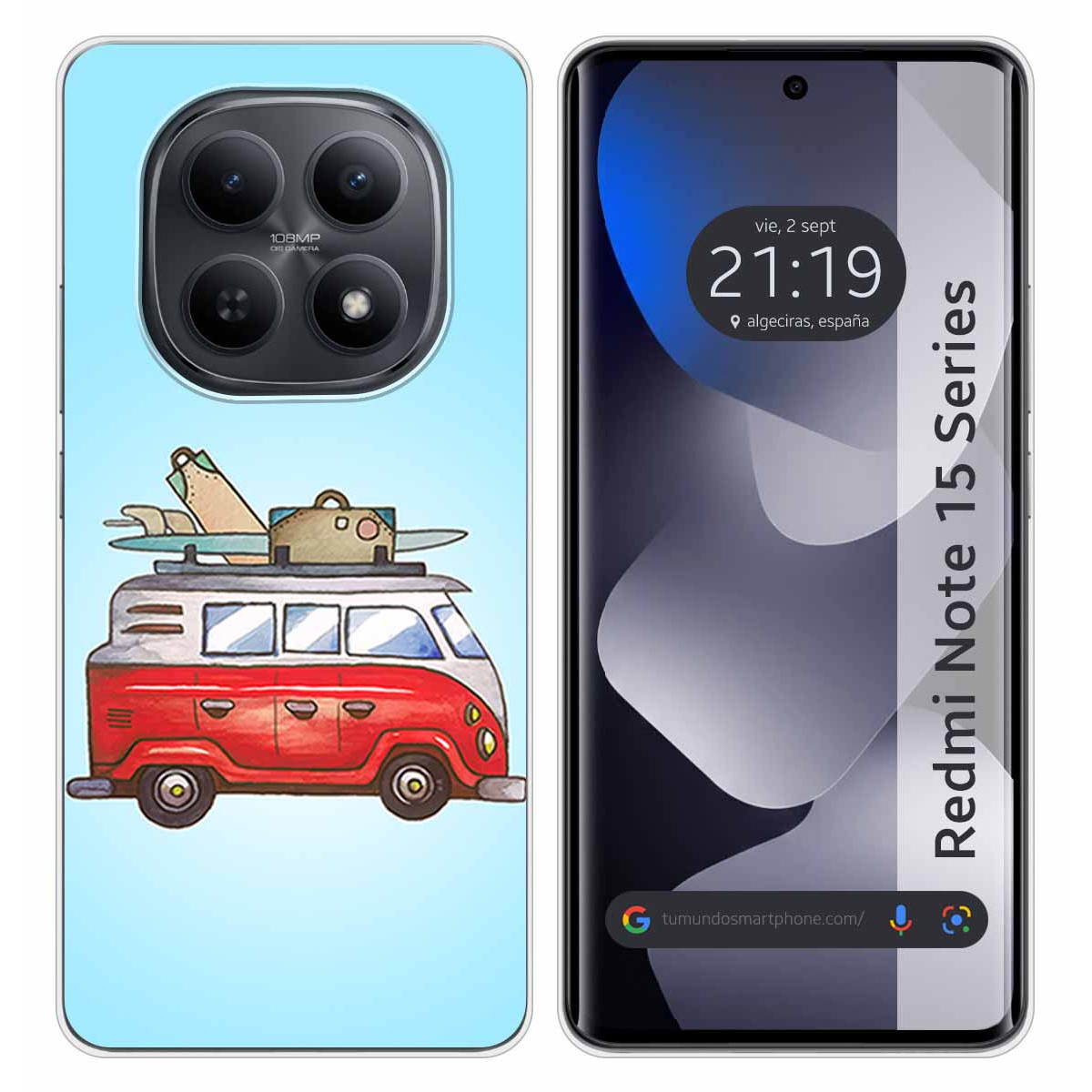 Funda Silicona para Xiaomi Redmi Note 15 4G...