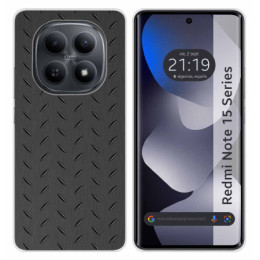 Funda Silicona para Xiaomi Redmi Note 15 4G diseño Metal...