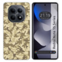 Funda Silicona para Xiaomi Redmi Note 15 4G diseño Sand Camuflaje Dibujos