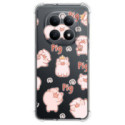 Funda Silicona Antigolpes para Xiaomi Redmi Note 15 4G diseño Cerdos Dibujos