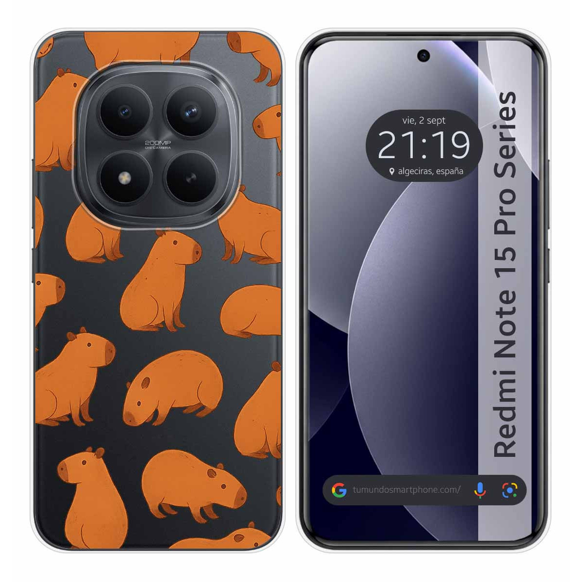 Funda Silicona Transparente para Xiaomi Redmi...