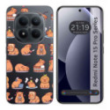 Funda Silicona Transparente para Xiaomi Redmi Note 15 Pro 5G diseño Capibara 01 Dibujos
