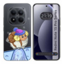 Funda Silicona Transparente para Xiaomi Redmi Note 15 Pro 5G diseño Cabra Dibujos