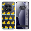 Funda Silicona Transparente para Xiaomi Redmi Note 15 Pro 5G diseño Pato Dibujos