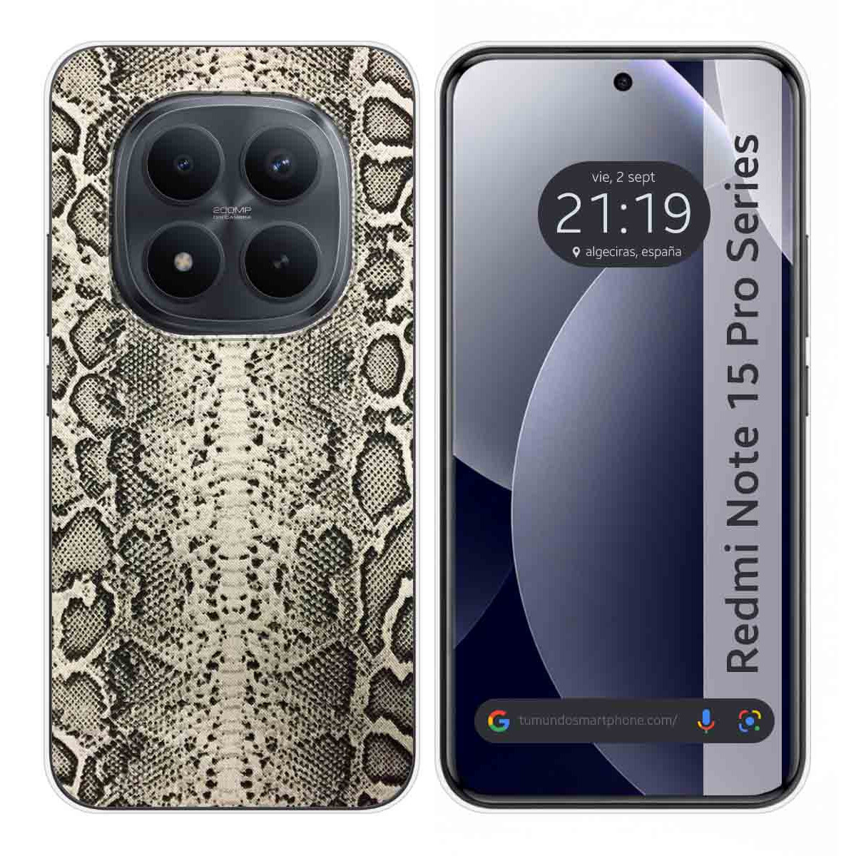 Funda Silicona para Xiaomi Redmi Note 15 Pro 5G...