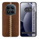 Funda Silicona para Xiaomi Redmi Note 15 Pro 5G diseño Cuero 01 Dibujos